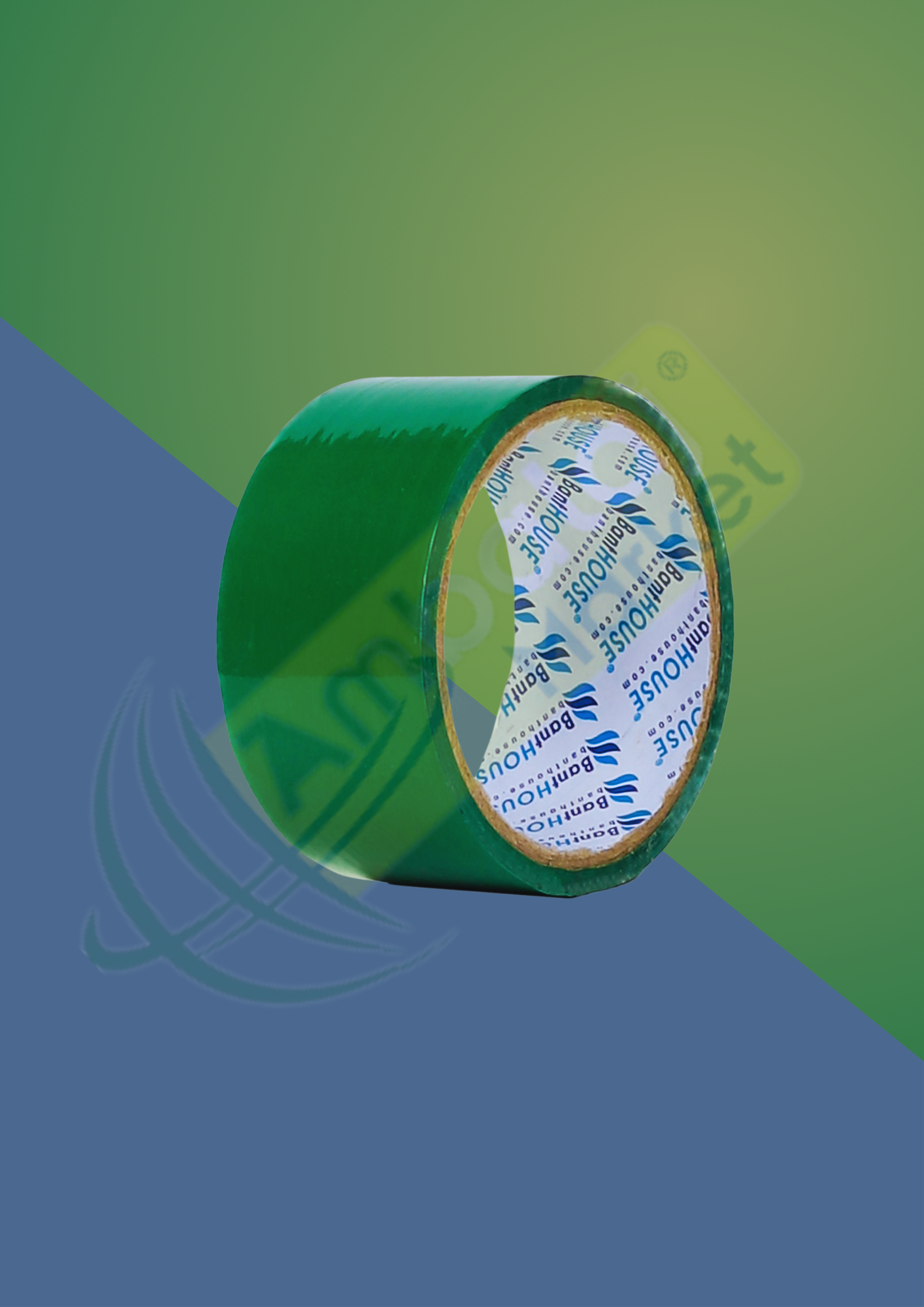 45mm X 25mt YEŞİL RENKLİ  BANT