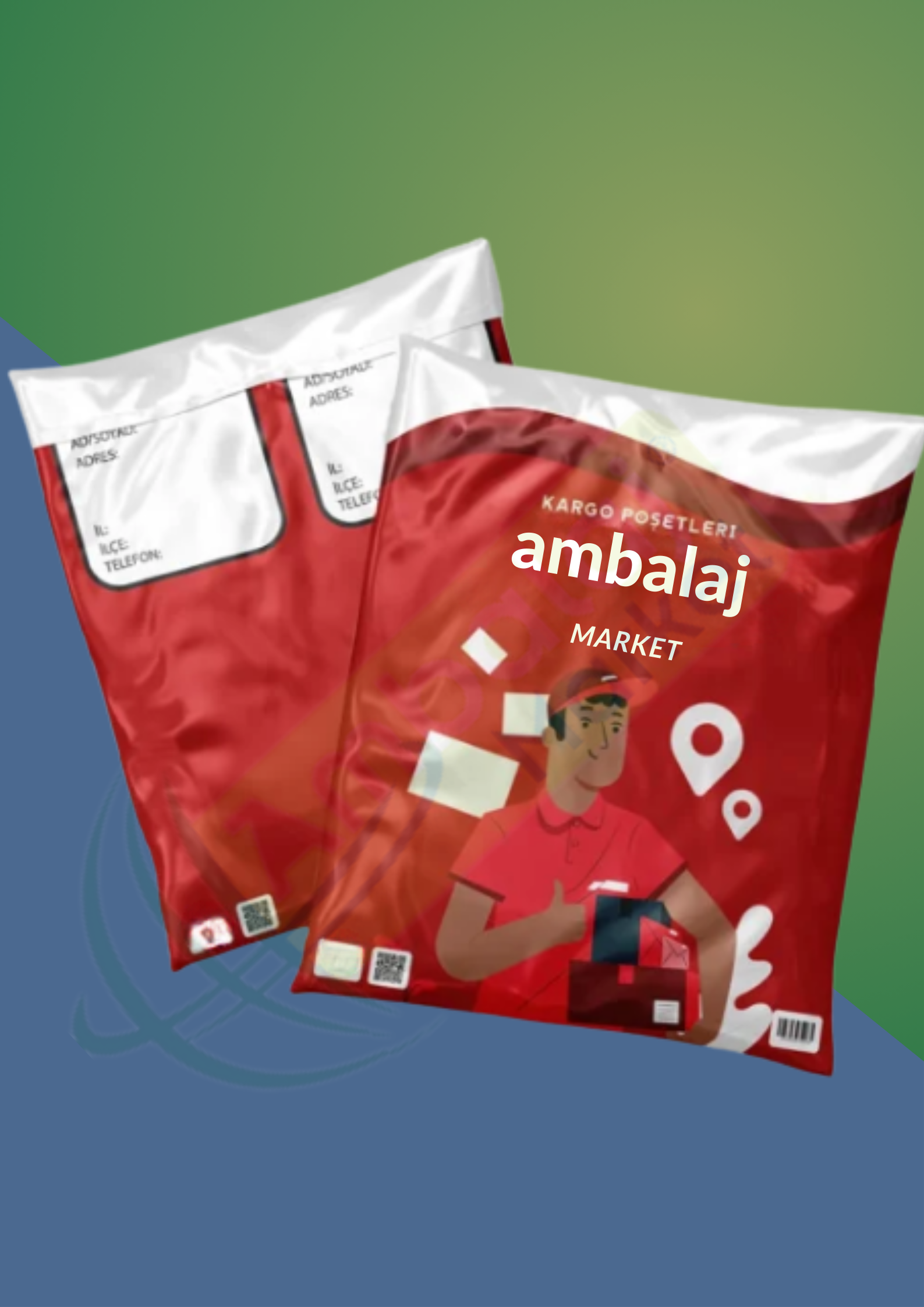 BASKILI KARGO POŞETLERİ