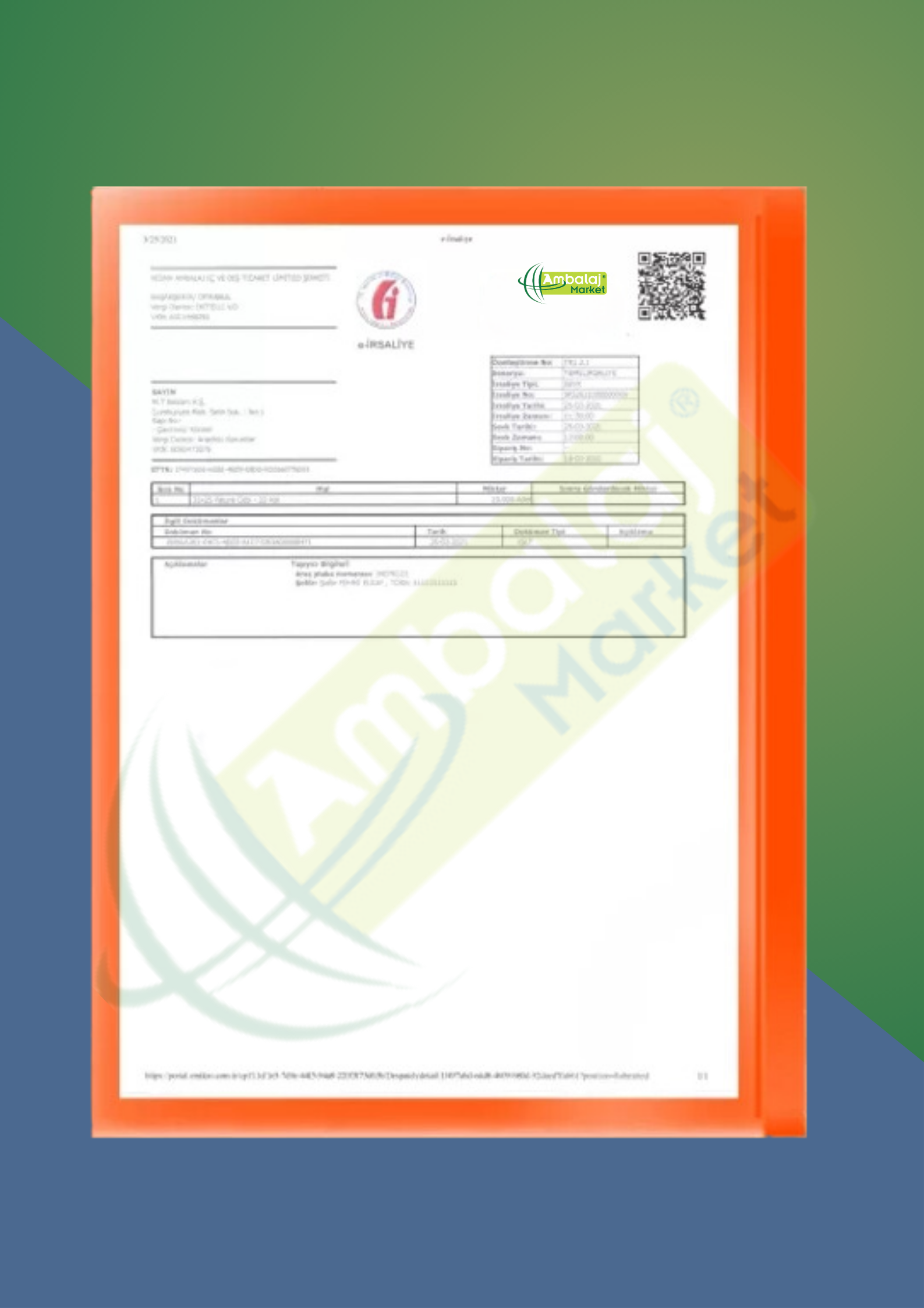 FATURA CEBİ (KARGO CEBİ)