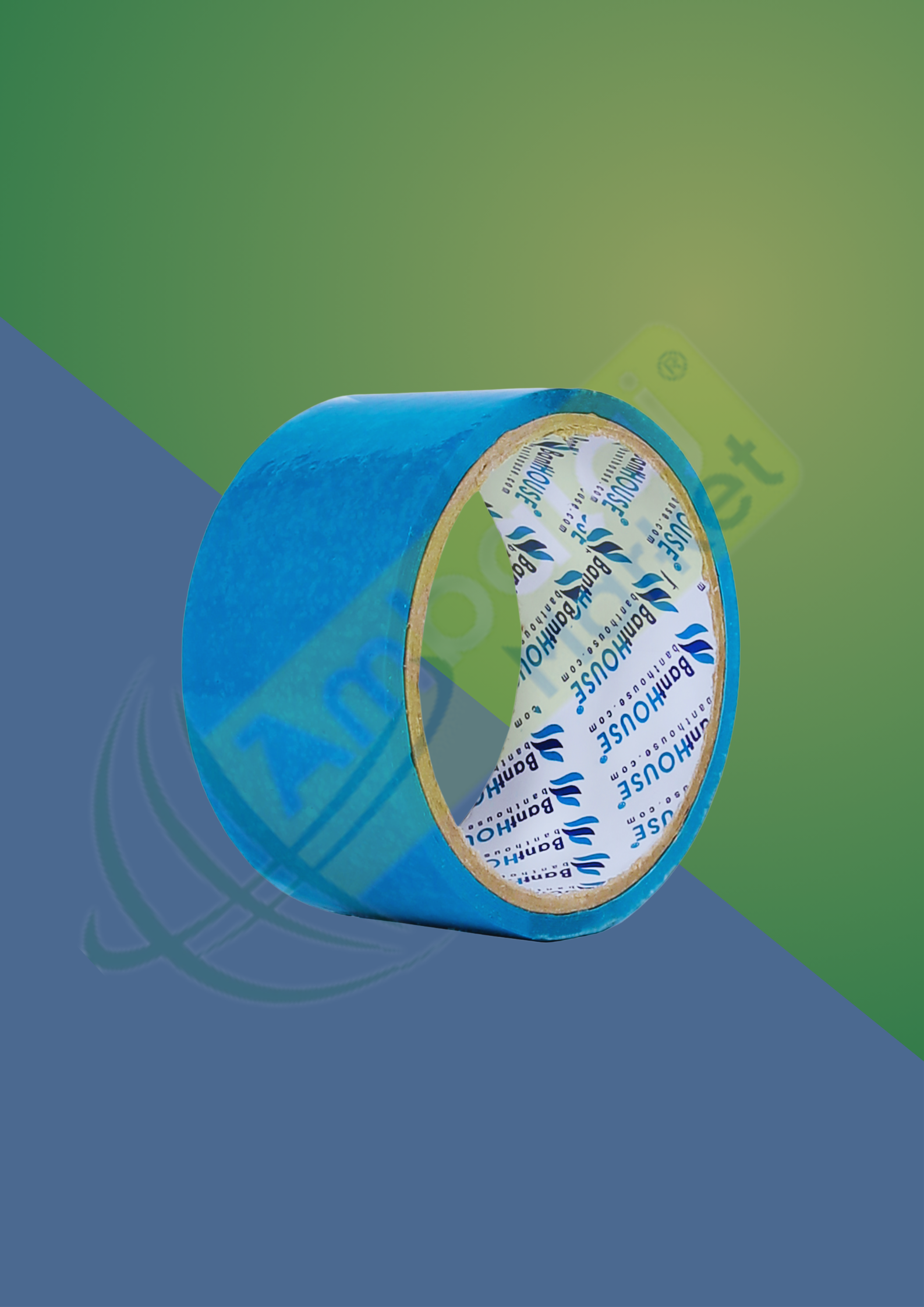 45mm X 25mt  MAVİ RENKLİ KOLİ BANTI