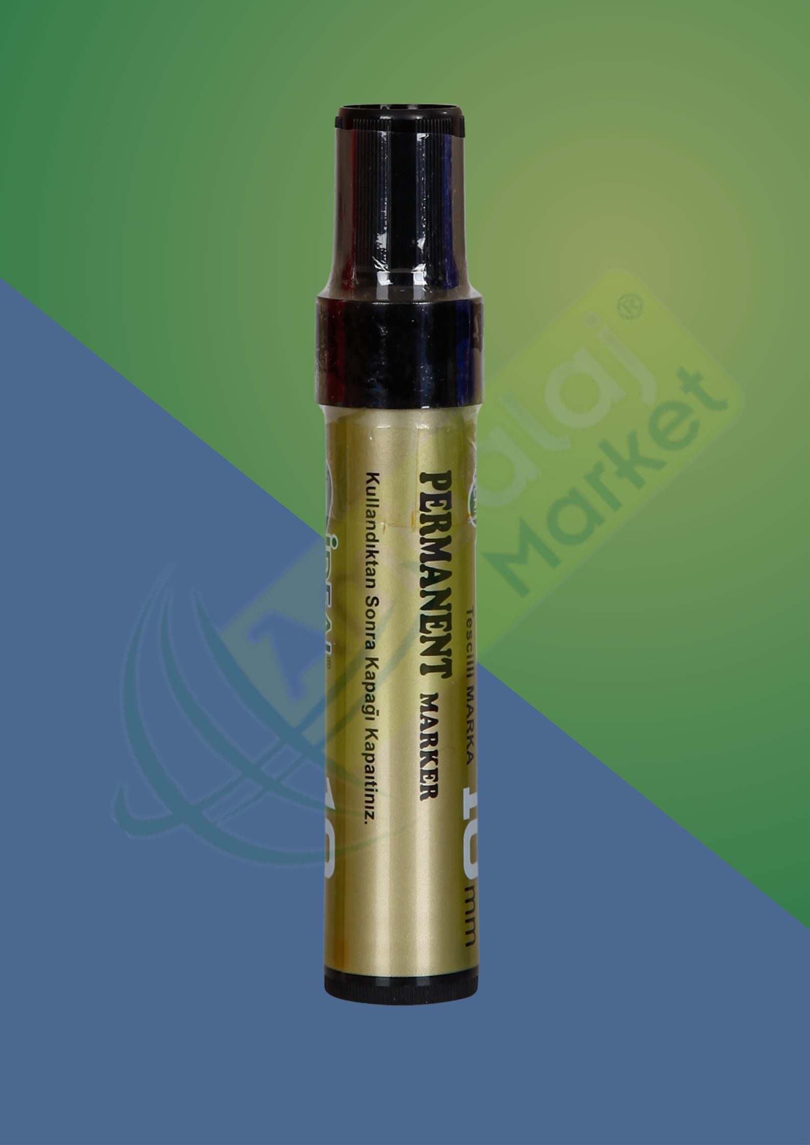 PERMANENT KOLİ ÇUVAL KALEMİ 10 mm SİYAH 