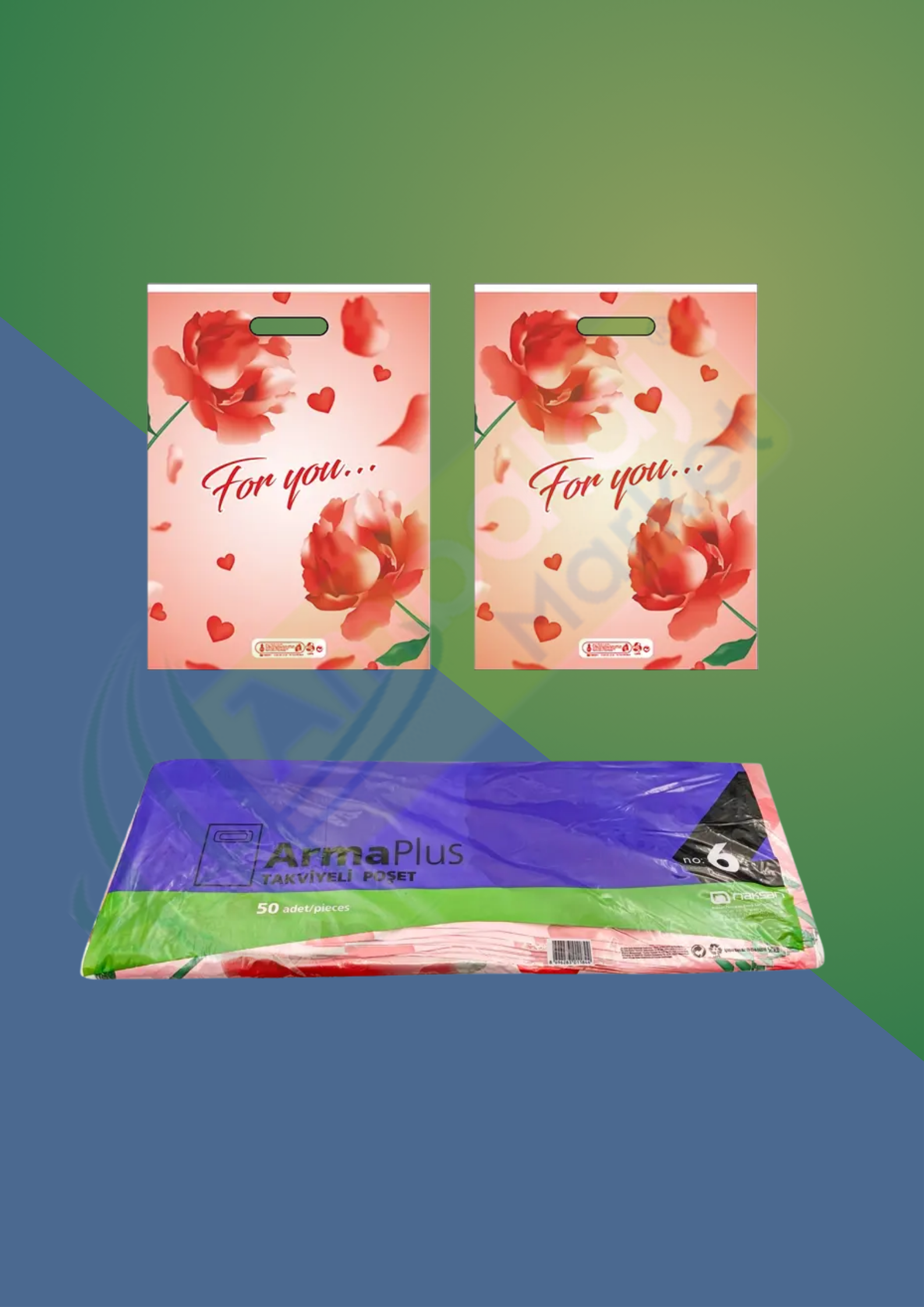 NUMARALI RENKLİ TAKVİYELİ POŞETLER