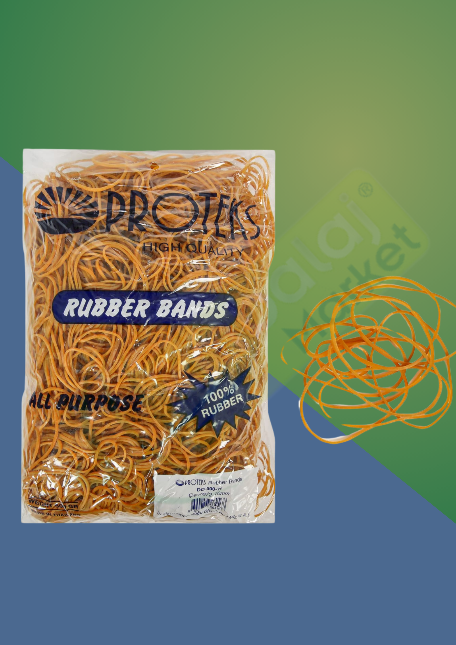 Para Lastiği 70 mm ( 1000 Gr x 5 Paket 