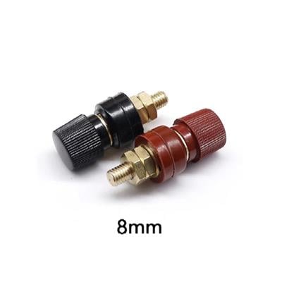 Born Klemens 8mm (1 adet kırmızı + 1 adet siyah)