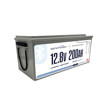 SetaMarin 12.8V 200AH LiFePO4 Bluetooth Özellikli Akü