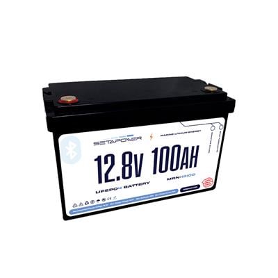 SetaMarin 12.8V 100AH LiFePO4 Bluetooth Özellikli Akü