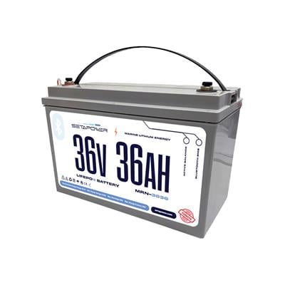 SetaMarin 36V 36AH LiFePO4 Bluetooth Özellikli Akü