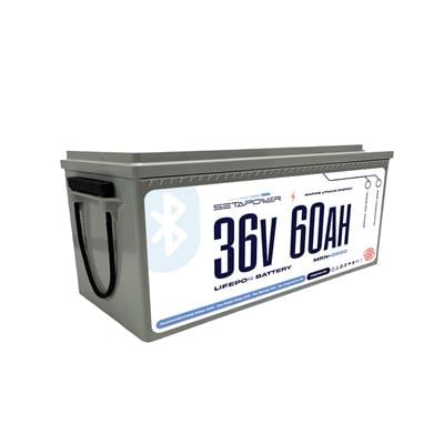 SetaMarin 36V 60AH LiFePO4 Bluetooth Özellikli Akü