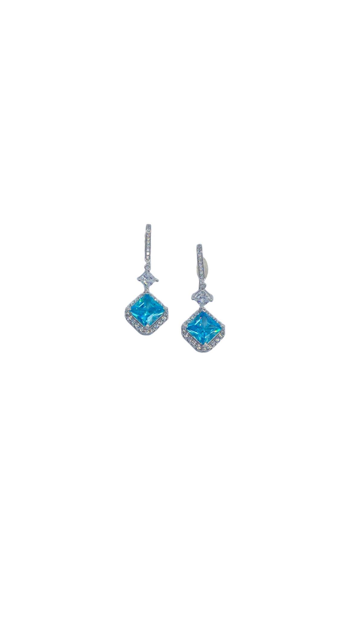 İthal Baby Blue Bakly Küpe