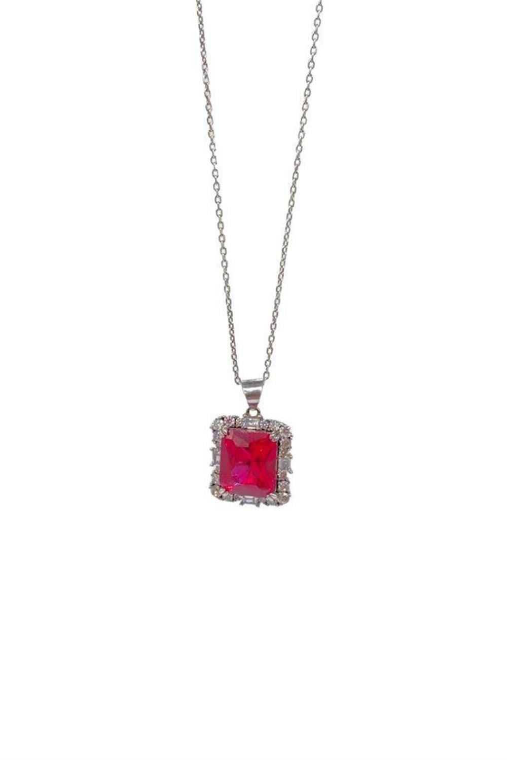 İthal Ruby Quenn Kolye