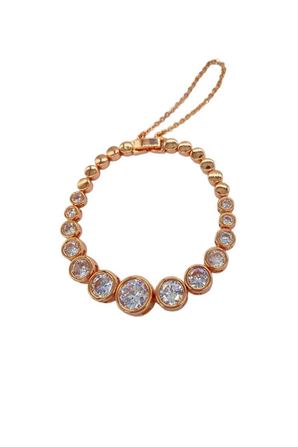 İthal Süzme Rosie Çelik Bilezik