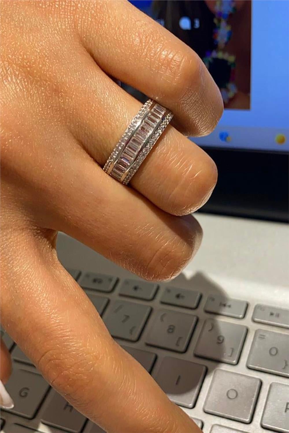 İthal Vip Seri Mozanite Bietta Tamtur Yüzük