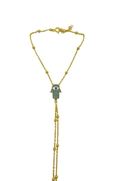 Baby Blue Hamsa Şahmaran