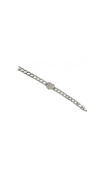 Bijoux Taşlı Kalp Gurmet Bileklik