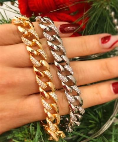 Bijoux Taşlı Taşsız Bileklik