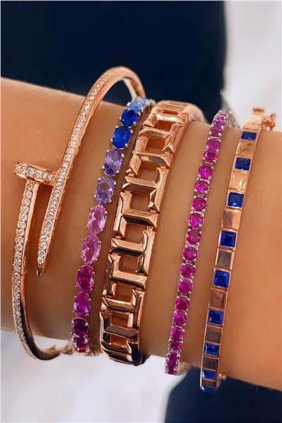 Fuşya Su Yolu Bileklik