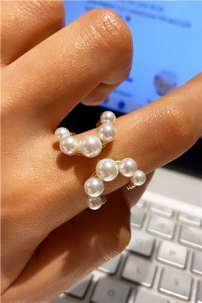 Gold Pearl Yüzük