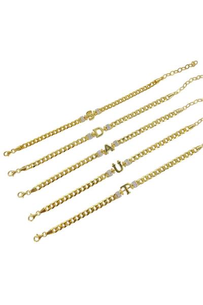 Gurmet Taşsız Harf Bileklik