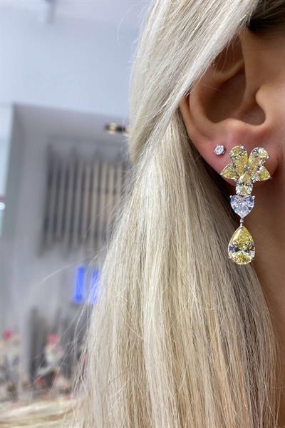 İthal Drop Florie Küpe