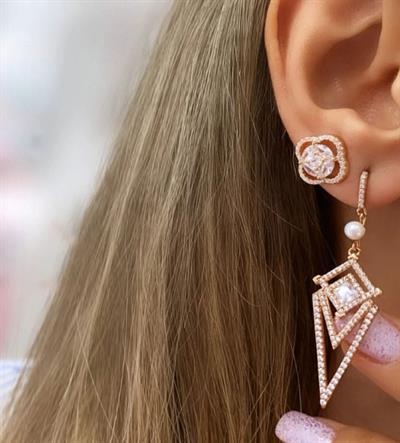 İthal Floire Tries Pearl Küpe