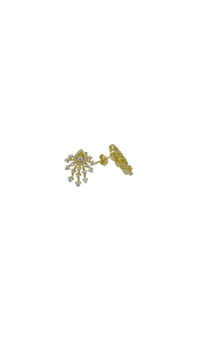 İthal Goldie Drop Tie Küpe