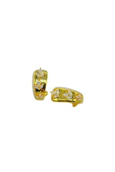 İthal Goldie Markiz Flories Küpe