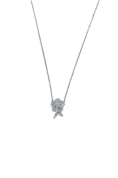 İthal Handmade Marquise Flories Kolye