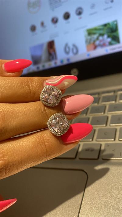 İthal Pinky Quare Küpe
