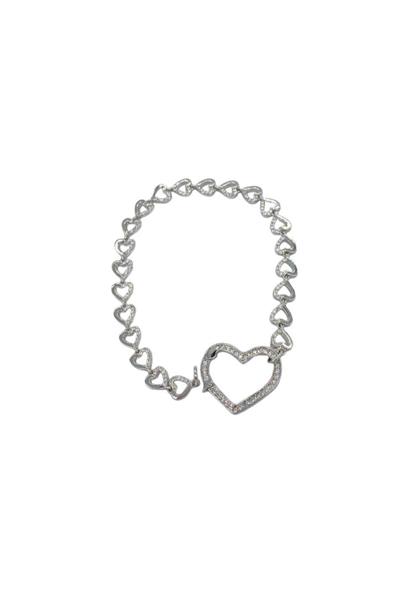 İthal Sıralı Cuore Bileklik