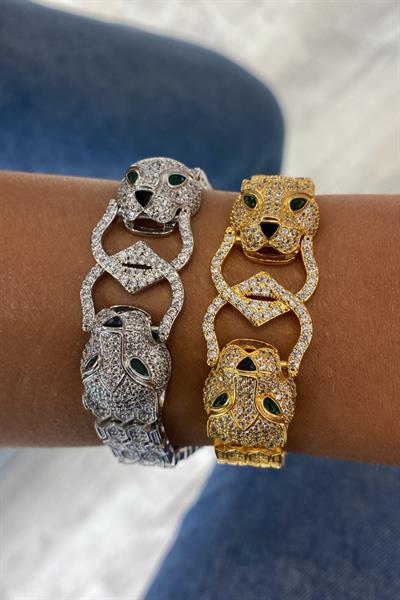 İthal Taşlı Twies Tiger Bileklik