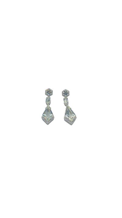 İthal Vip Seri Mozanite Geo Ucy Küpe