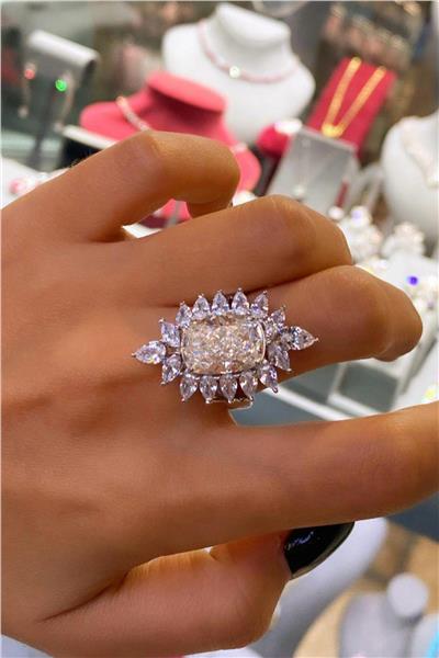 İthal Vip Seri Mozanite Markie Yüzük