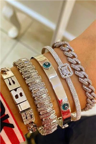 Taşsız Cam Göz Bilezik