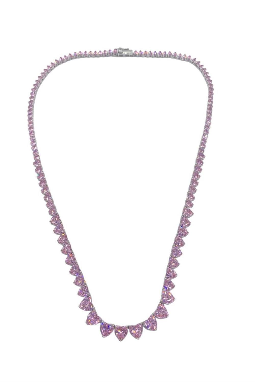 İthal Celia Pinky Cuore Kolye