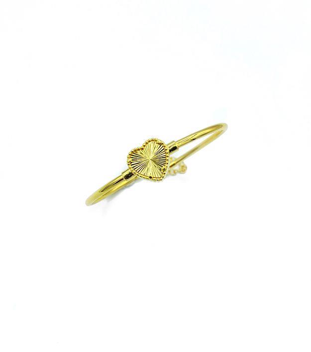 İthal Gold Heart Dury Bilezik