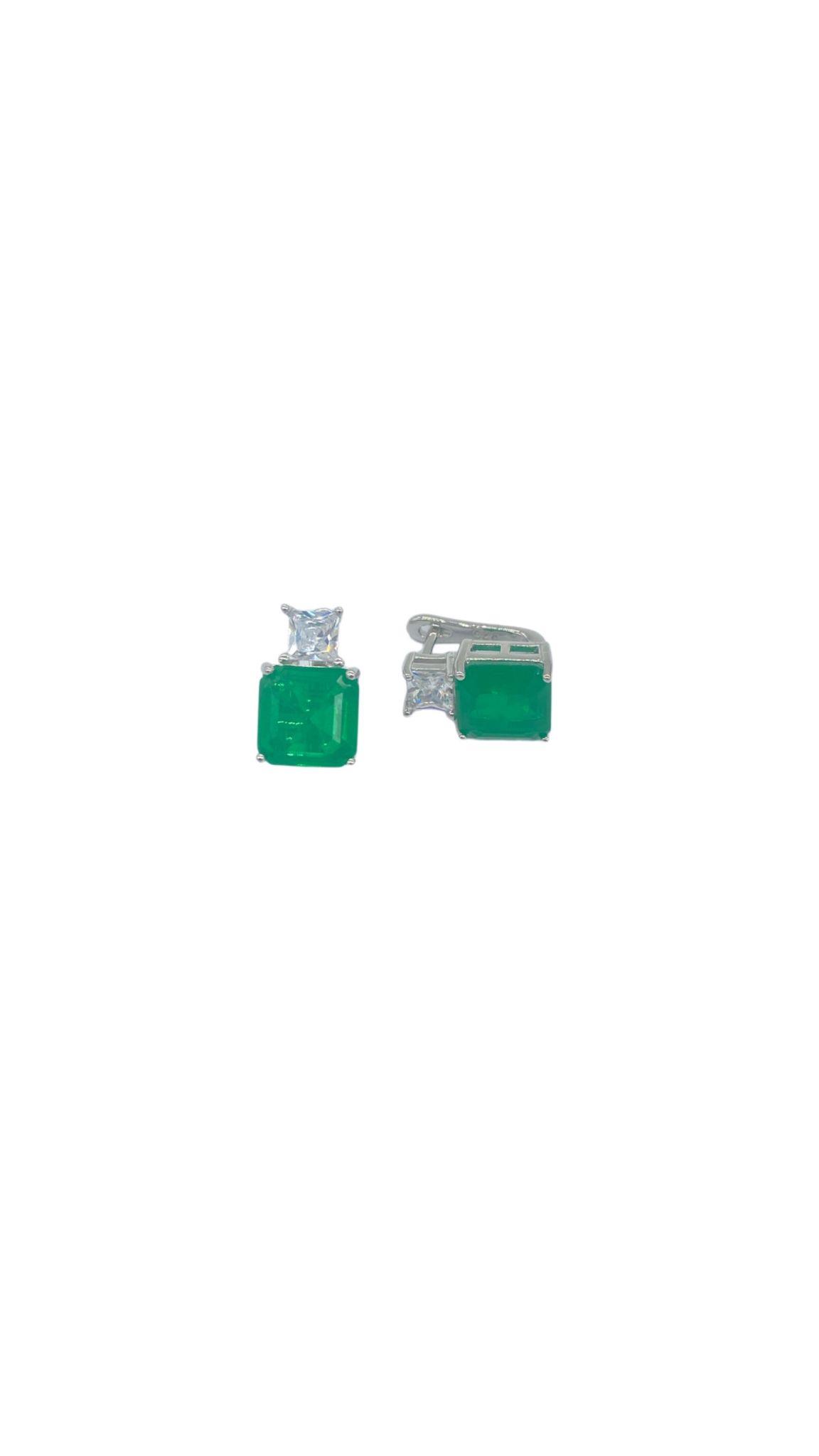 İthal Green Quare Ucy Küpe