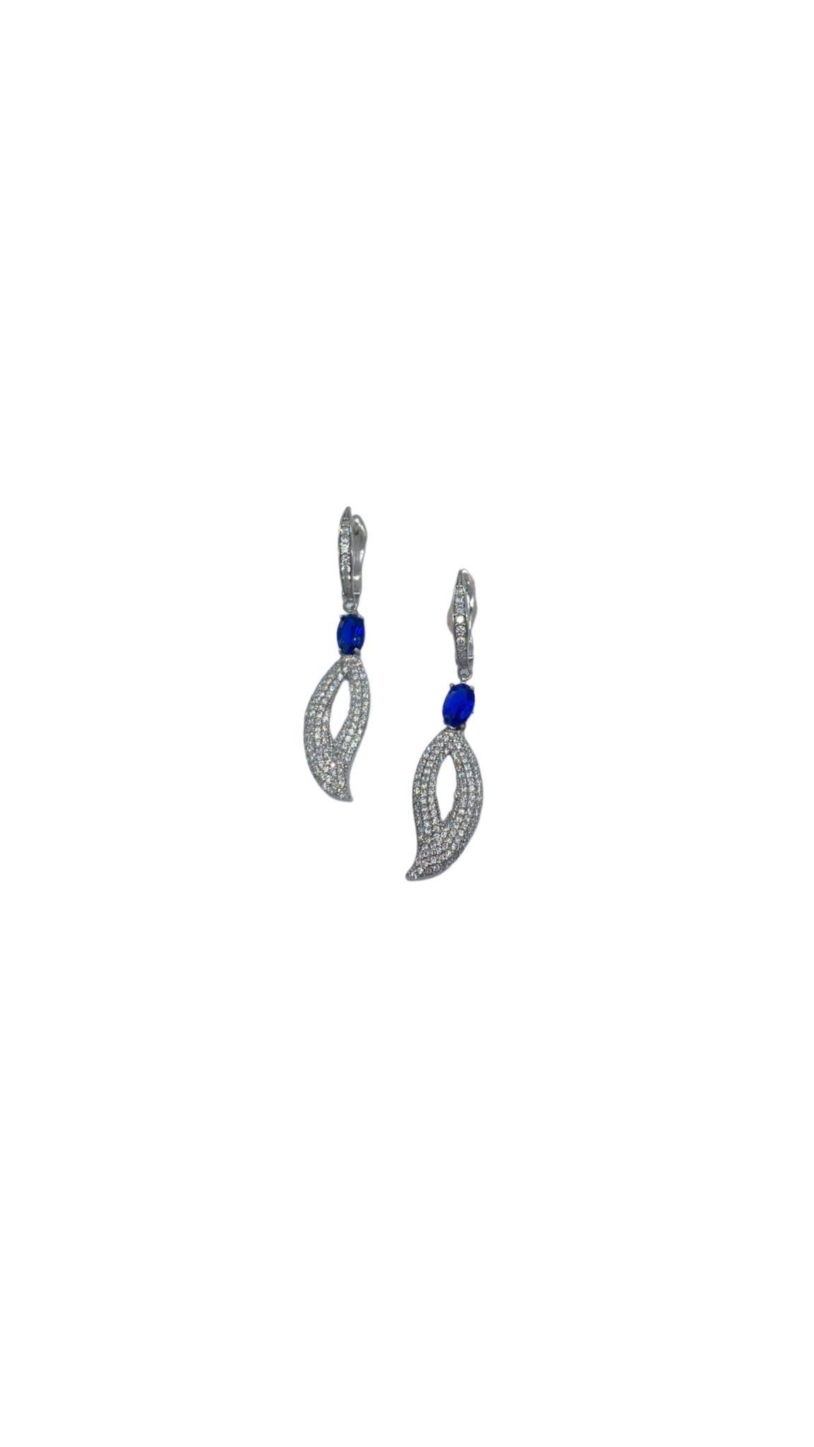 İthal Navy Leaf Küpe 