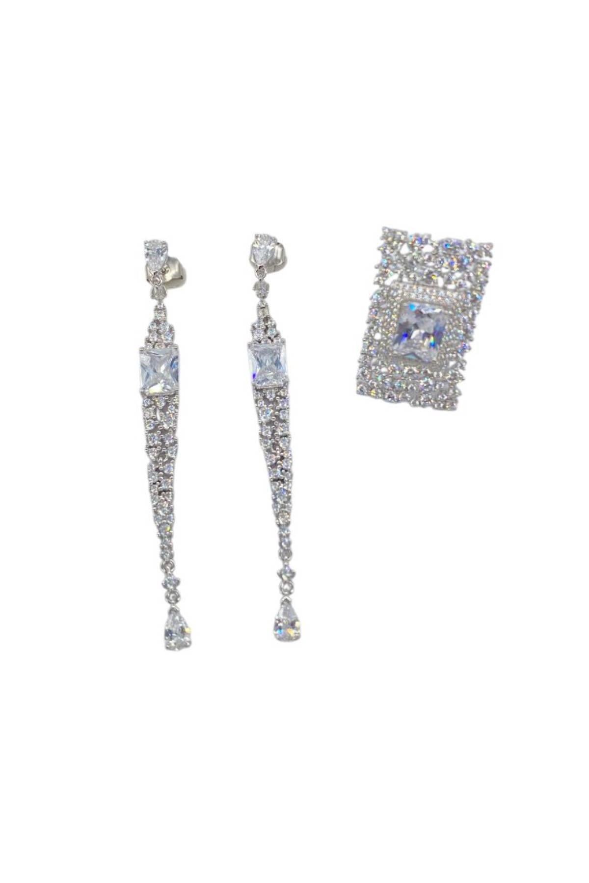 İthal Qare Dantelia Set