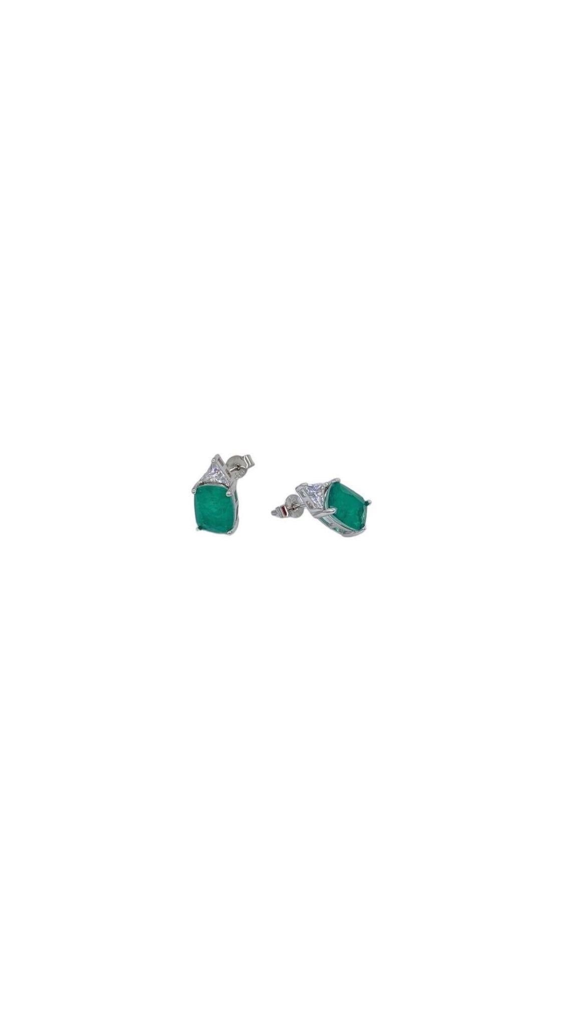 İthal Quare Ucy Green küpe