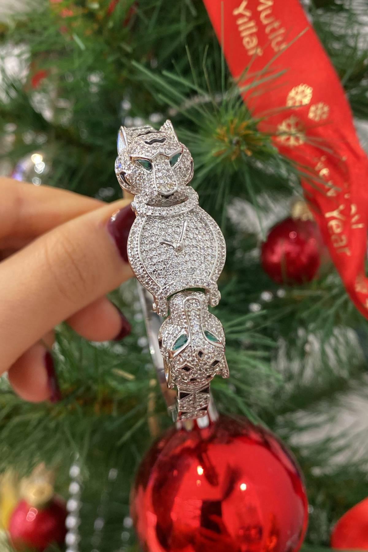 İthal Tiger Clockie Bilezik