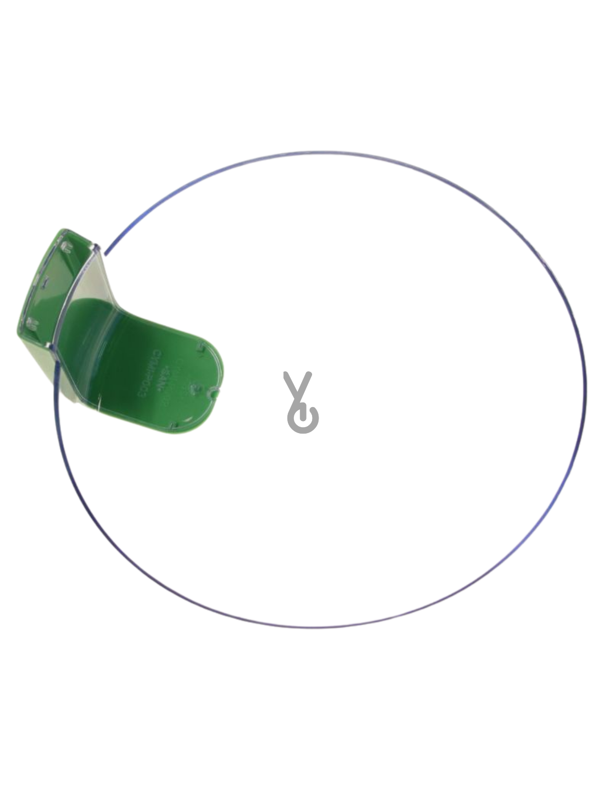 Ariete - GREEN SERIGRAPHED COVER ASSEMBLY 615