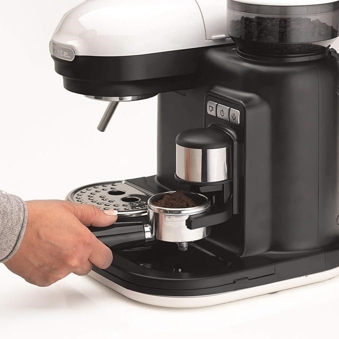 Ariete Moderna Espresso Kahve Makinesi - Beyaz - Kutu Hasarlı