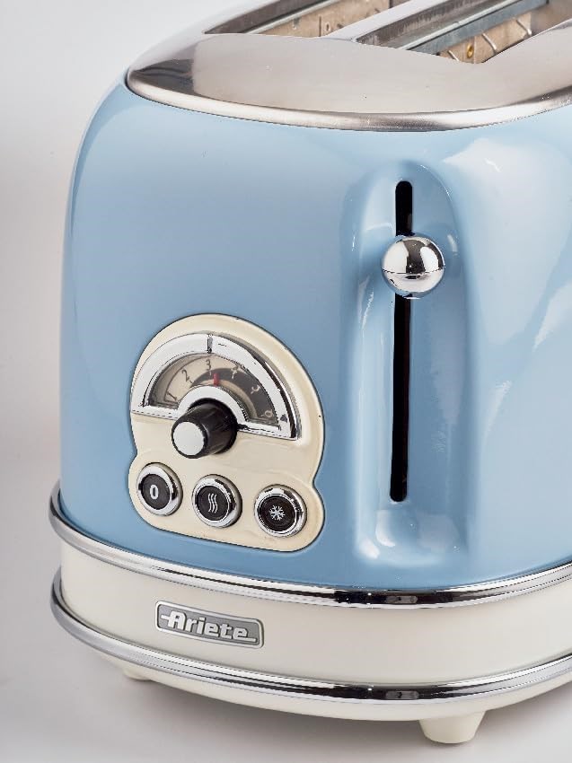 Ariete Vintage Ekmek Kızartma Makinesi - Mavi - Kutu Hasarlı