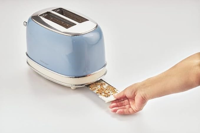 Ariete Vintage Ekmek Kızartma Makinesi - Mavi - Kutu Hasarlı