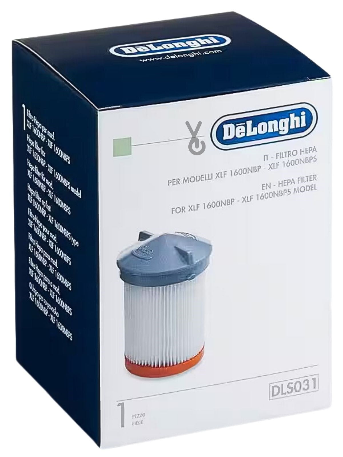 Delonghi Colombina XLF1600NBP 1600 W Toz Torbasız