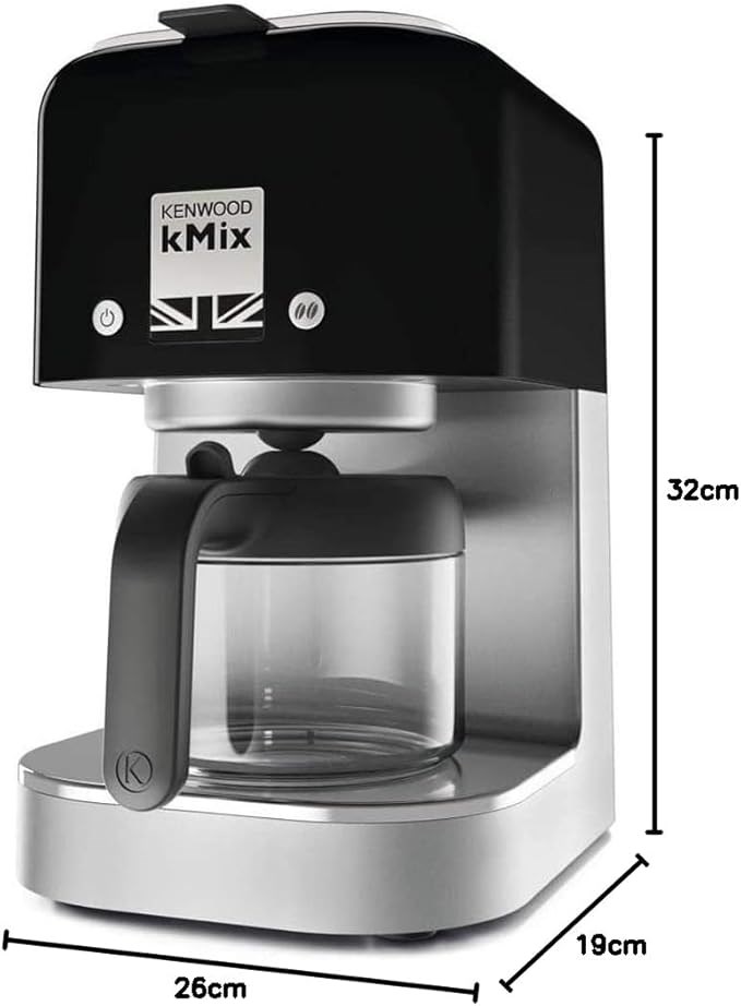 Kenwood COX750BK kMix Filtre Kahve Makinası - Siyah - Kutu Hasarlı