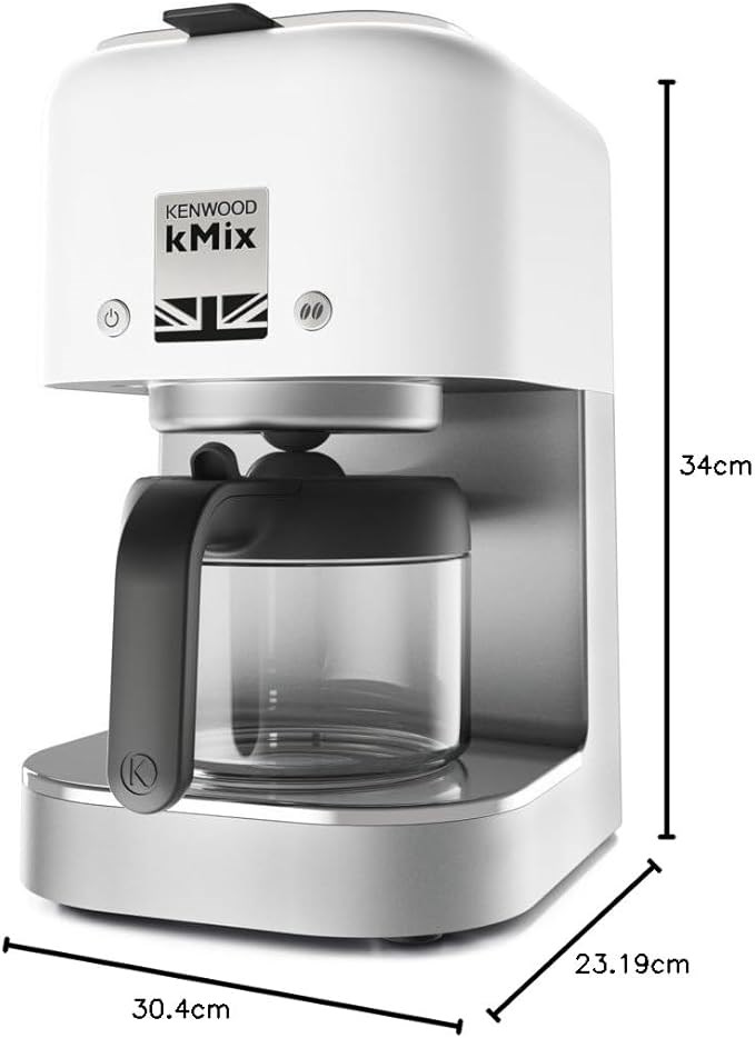 Kenwood COX750WH kMix Filtre Kahve Makinası - Beyaz - Kutu Hasarlı
