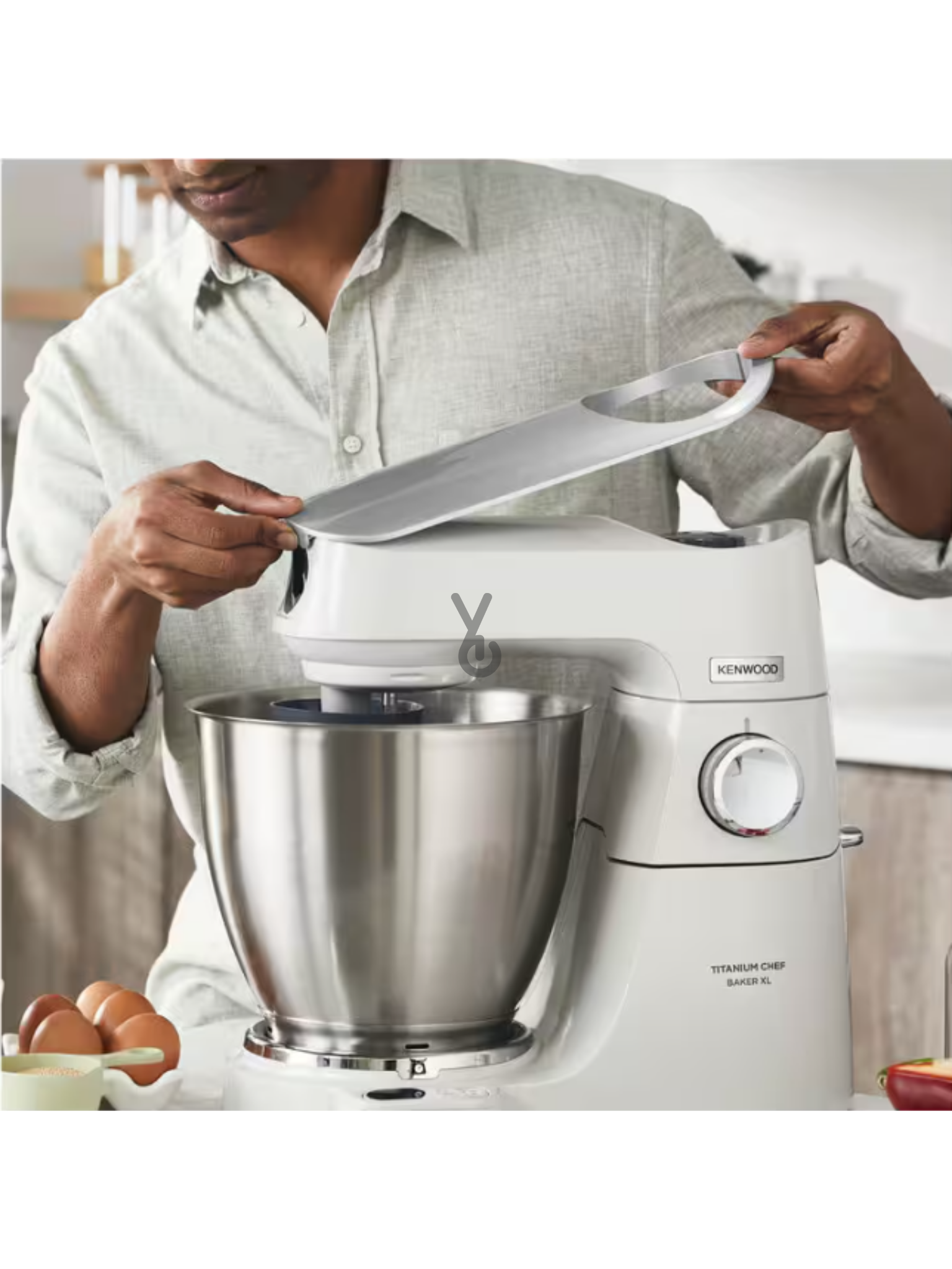 Kenwood - HEAD CAP - ICE SILVER