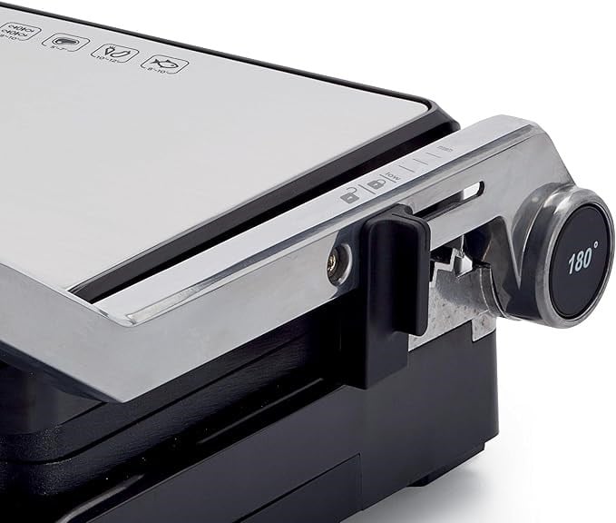 Kenwood HGM80.000SS Grill + Tost Makinası Metal - Kutu Hasarlı