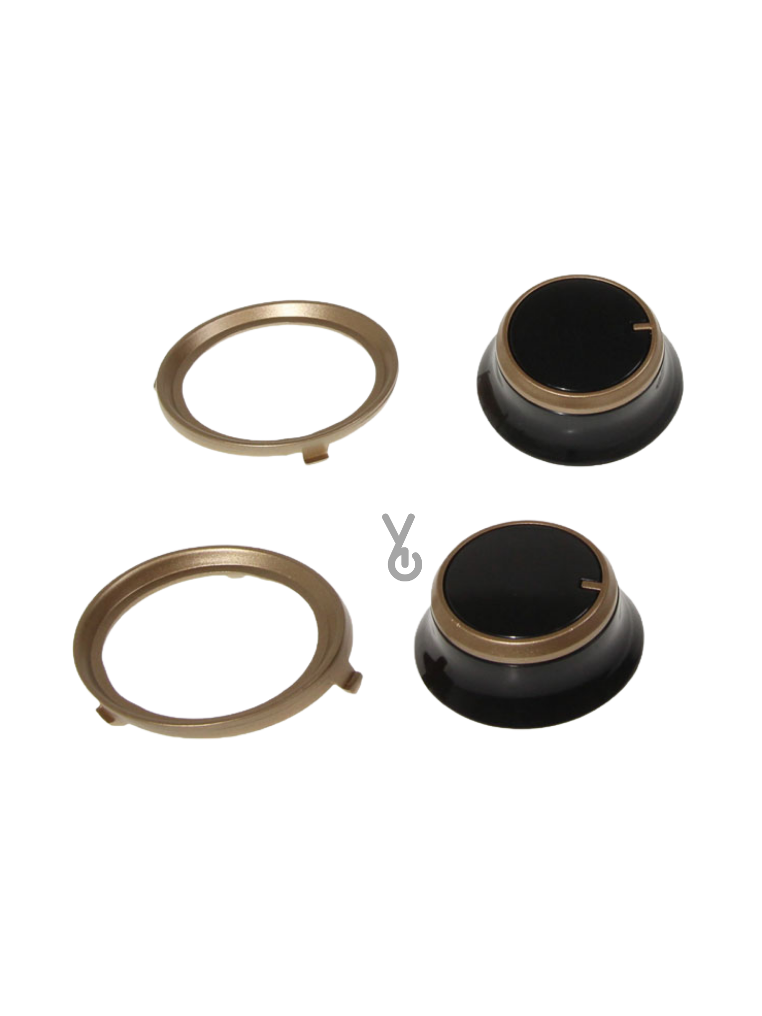 Kenwood - KIT KNOBS THERM./TIMER COPPER/BLACK 4619